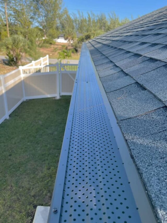 Micromesh gutter protection by Zeus Gutter Protection